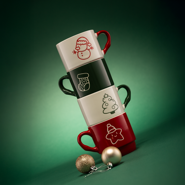 Kubek DECEMBER CHARM 300ml RAVI